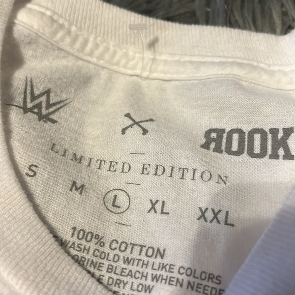 LIMITED EDITION WWE x ROOK Ric Flair T-Shirt Woooooo! Sz L HTF Retro Collectible - Picture 14 of 14